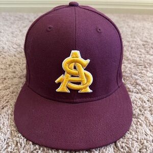 New Era Maroon ASU Fitted Cap.
